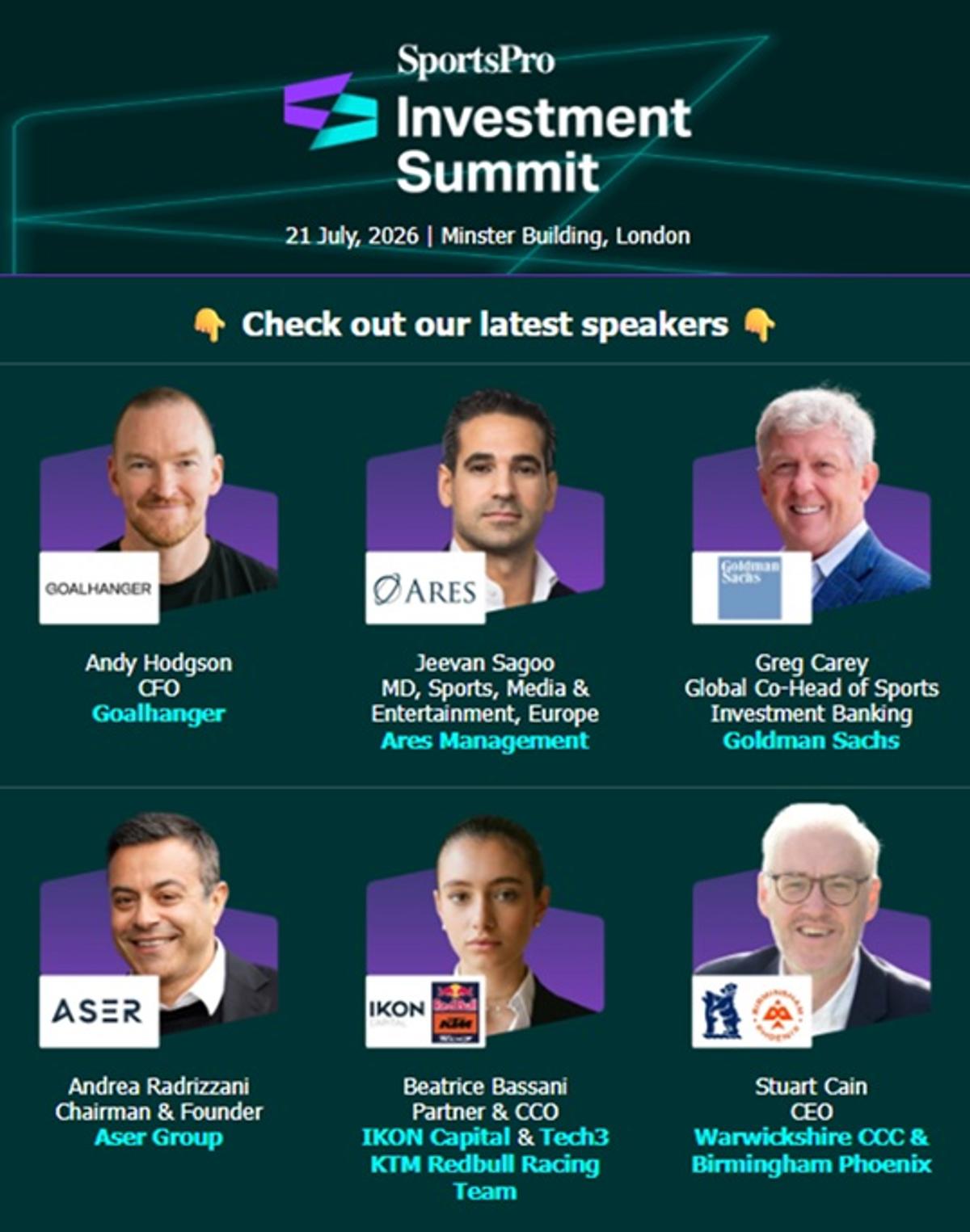 Top Investors Reveal Billion-Dollar Sports Investment Plans