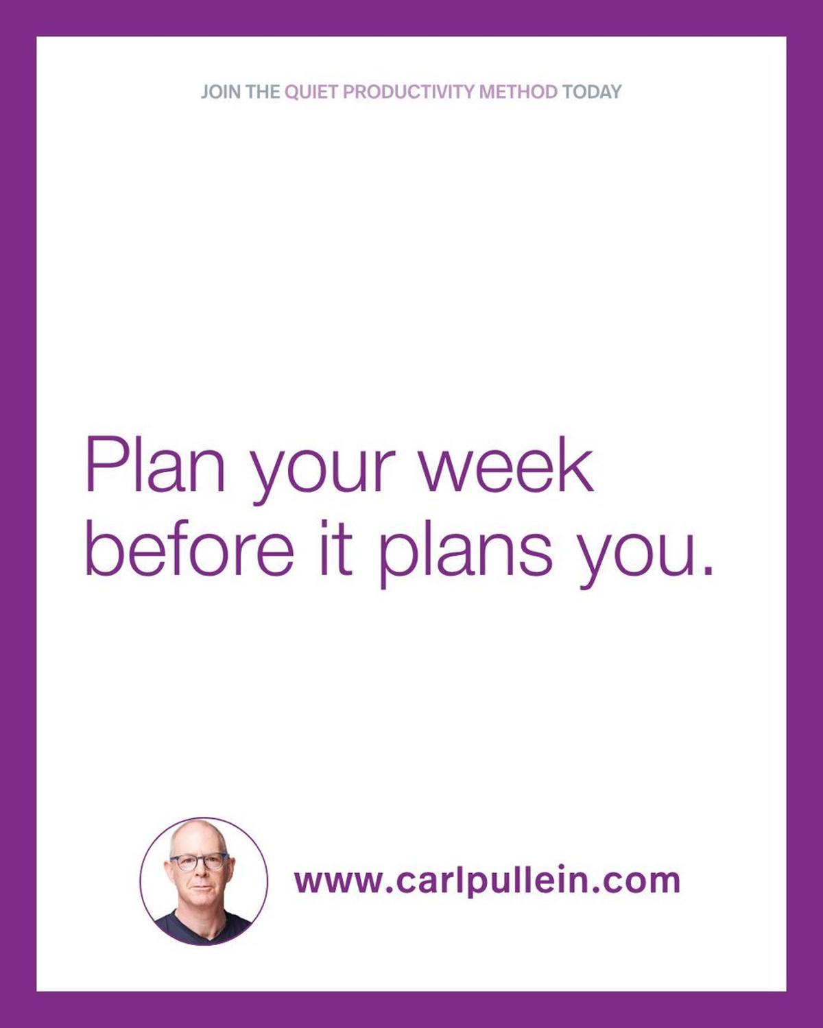Start Monday Calm with a 45‑Minute Planning Session