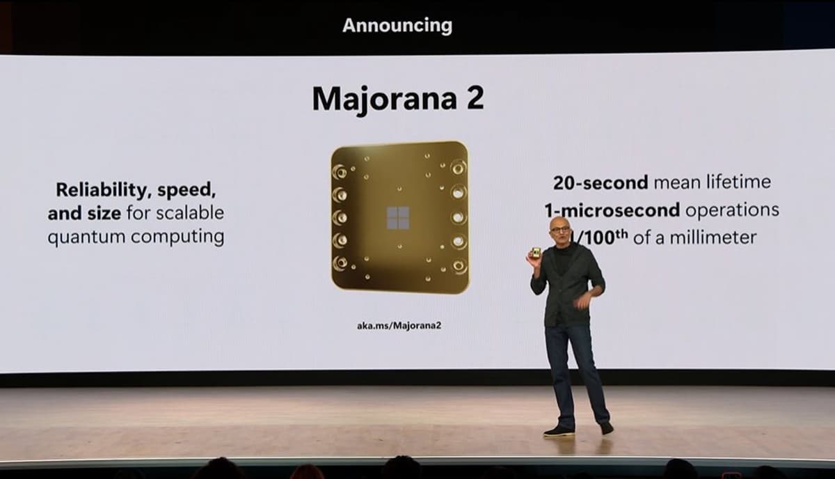 Majorana 2 Delivers 1000× Capacity