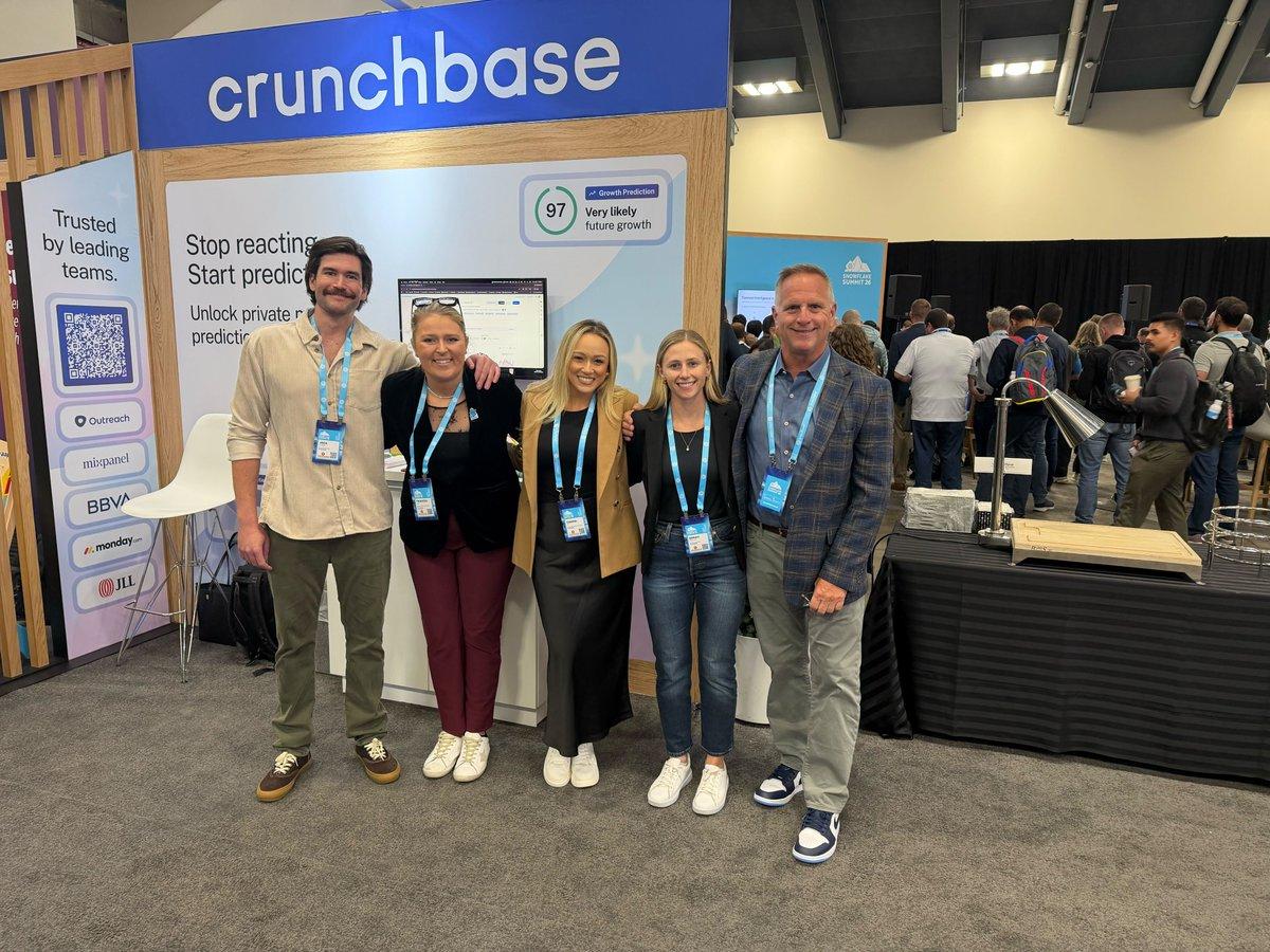 Crunchbase Showcases Predictive Intelligence at Snowflake Summit