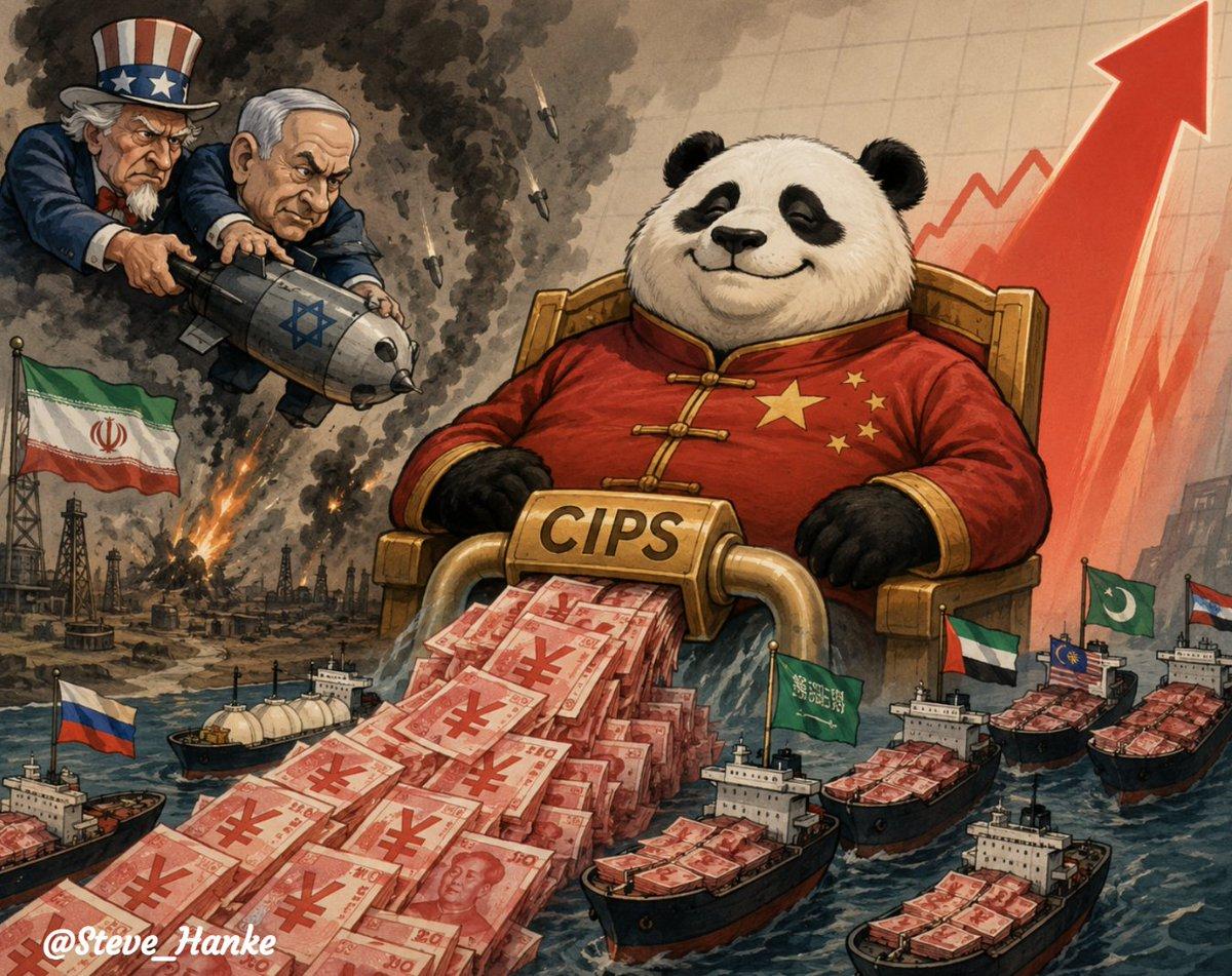 Iran Conflict Boosts Yuan Trade, CIPS Hits Record