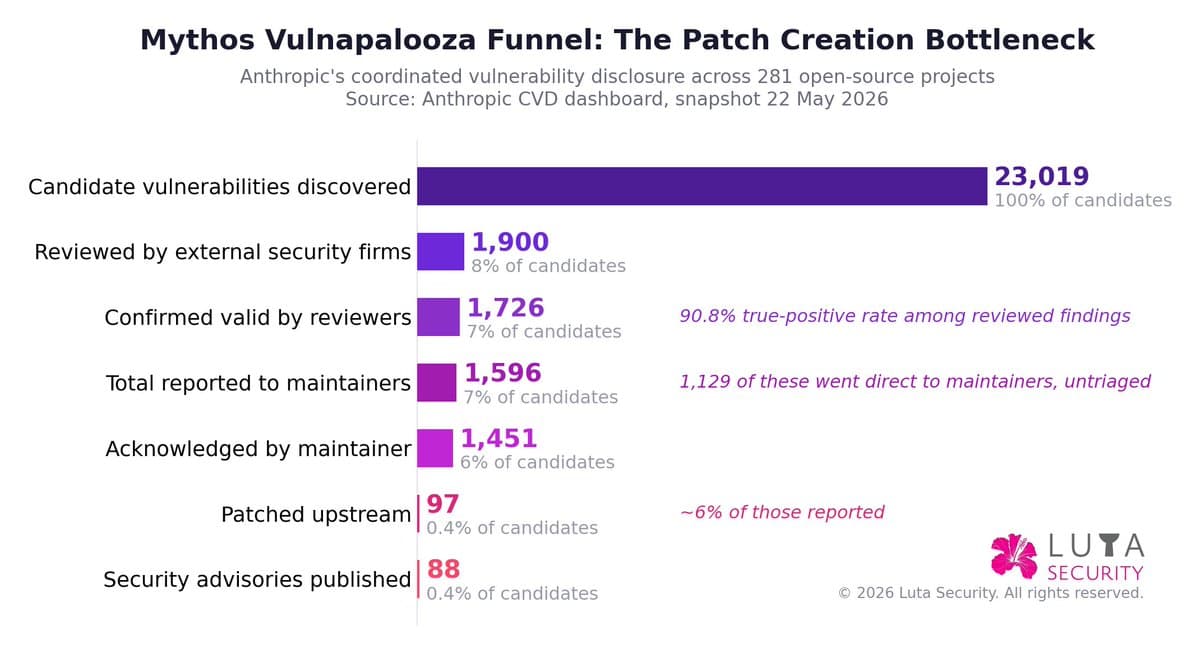 Systemic Approach to AI Vulnerability Coordination Reveals Patch Bottlenecks