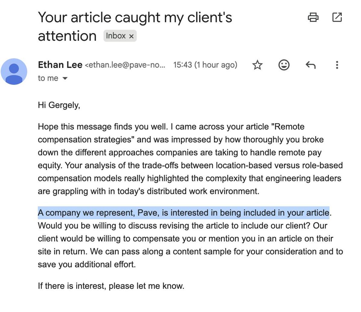 AI‑crafted Spam Emails Masquerade as Human Outreach