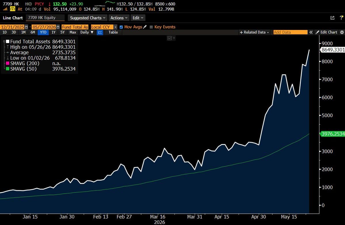 SK Hynix 2x ETF Surges to Hong Kong’s Top Three
