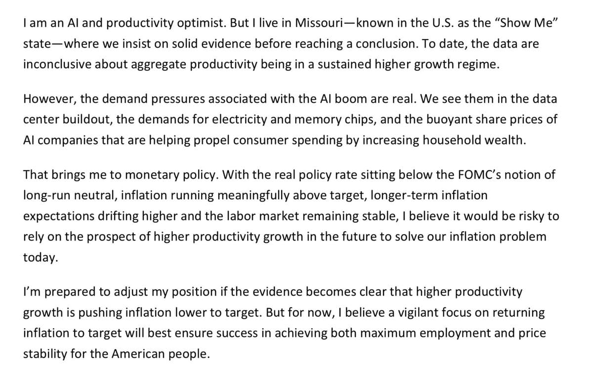 Fed's Real Rate Now Below Long-Run Neutral, Says Musalem
