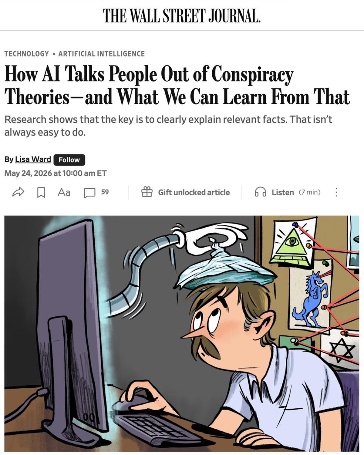AI Chatbots Successfully Persuade People to Abandon Conspiracies