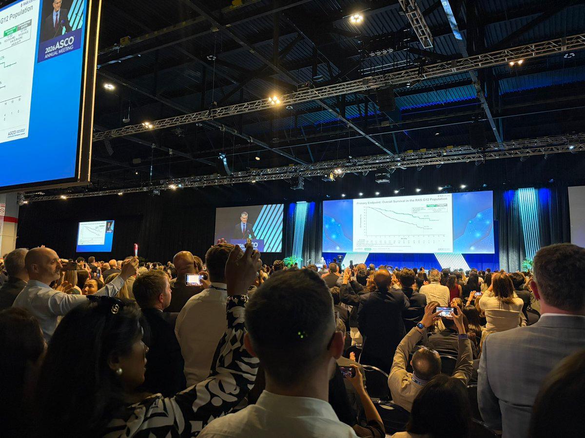 Standing Ovation for Daraxonrasib Survival Benefit at ASCO26
