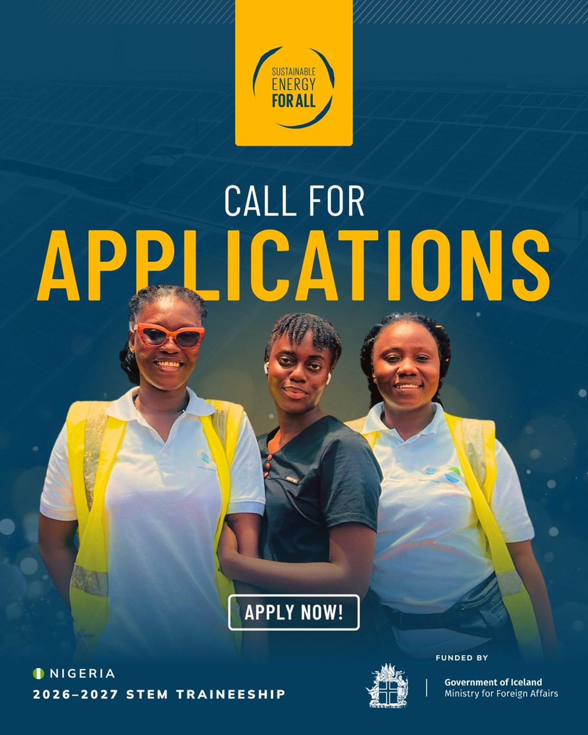 Apply Now: 6‑Month STEM Traineeship for Nigeria’s Energy Transition