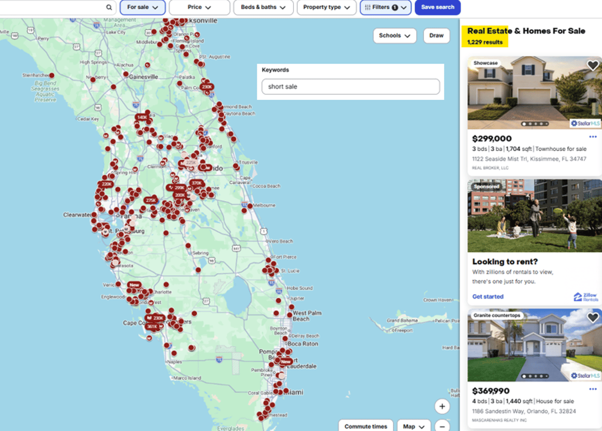 Florida Short Sales Surge, Offering Pre‑Pandemic Prices