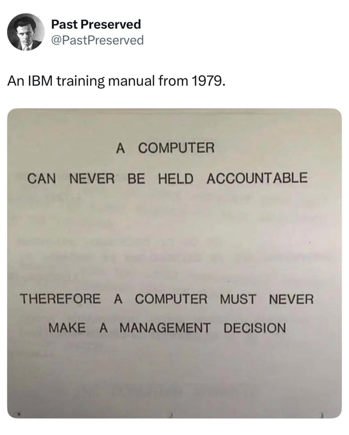 Human Accountability Must Remain Even as AI Empowers Decisions
