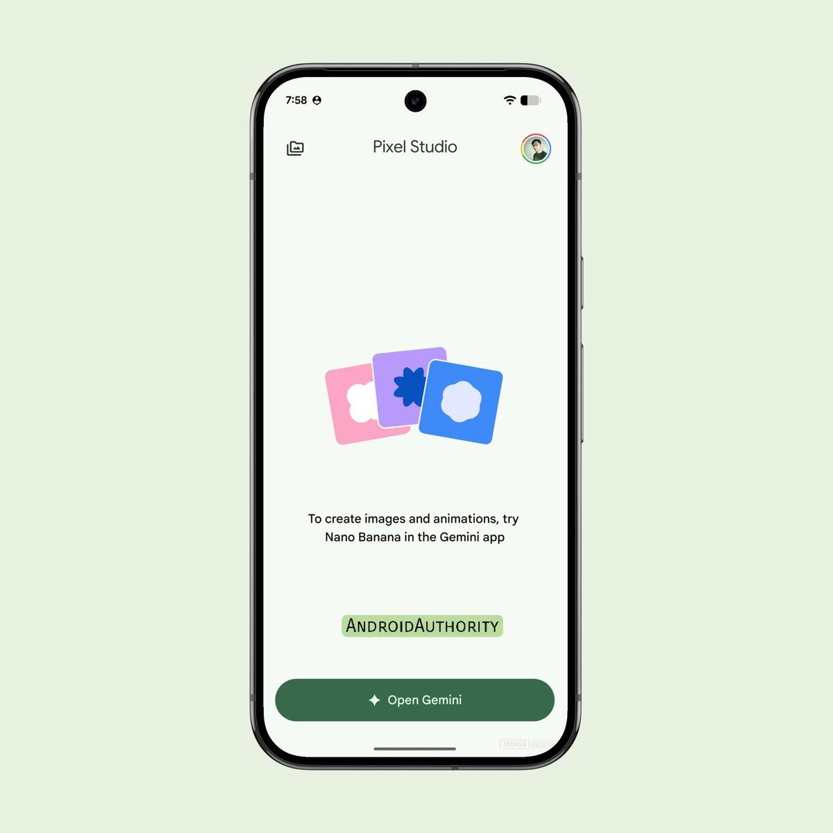 Pixel Studio Retires App, Redirects Users to Nano Banana