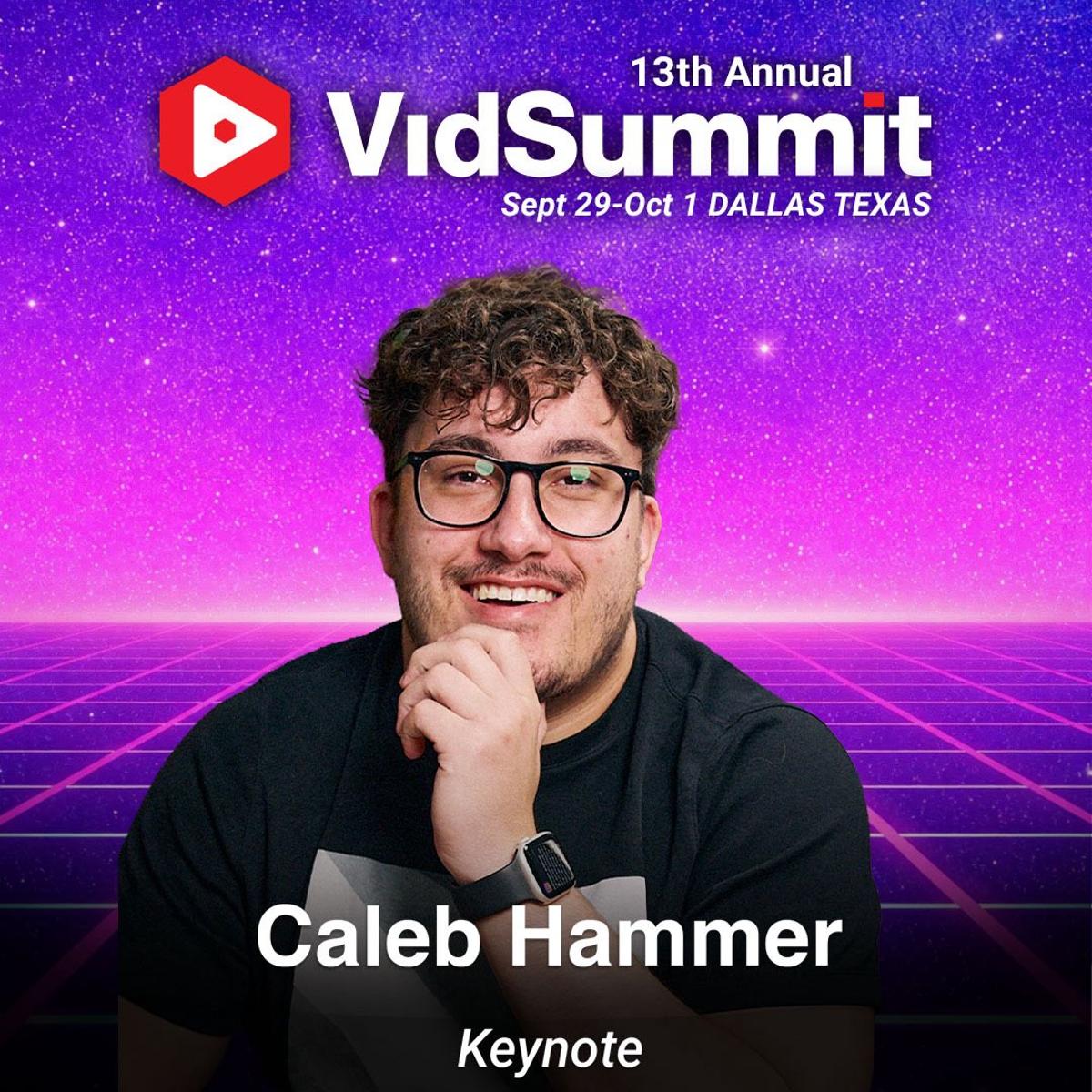 Caleb Hammer’s Audience Insights Head to VidSummit 2026