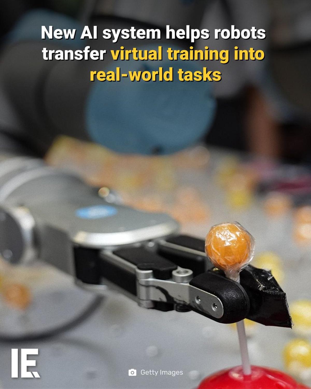 AI Bridges Virtual Training to Real‑world Robot Tasks