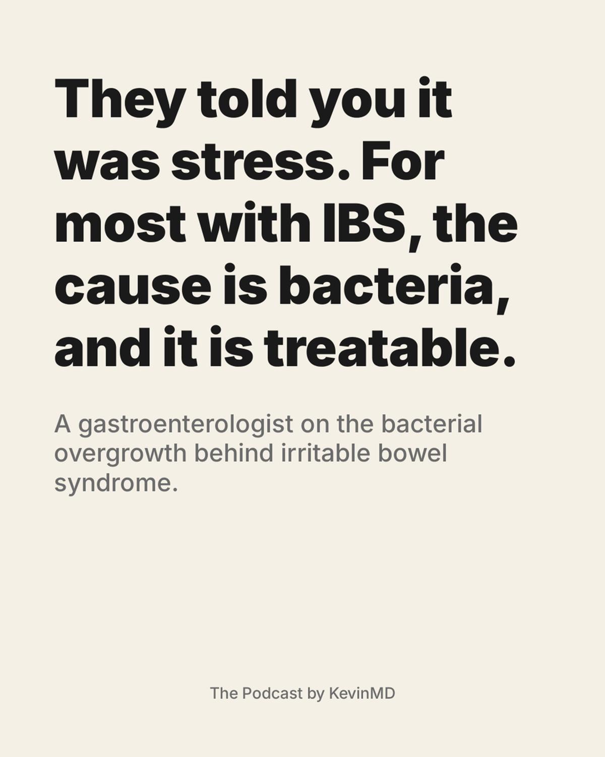 IBS Often Rooted in SIBO From Food Poisoning