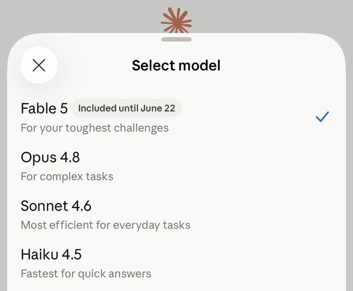 Anthropic Launches Fable 5 (Mythos) Model for Select Users