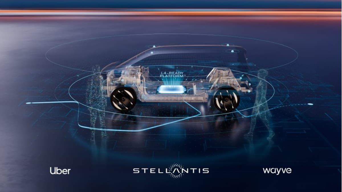 Stellantis, Uber, Wayve AI Launch Global Robotaxi Initiative