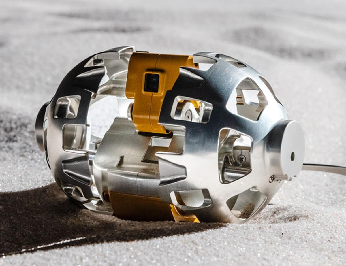 Mini Transformable Rover Autonomously Images Moon's SLIM Lander