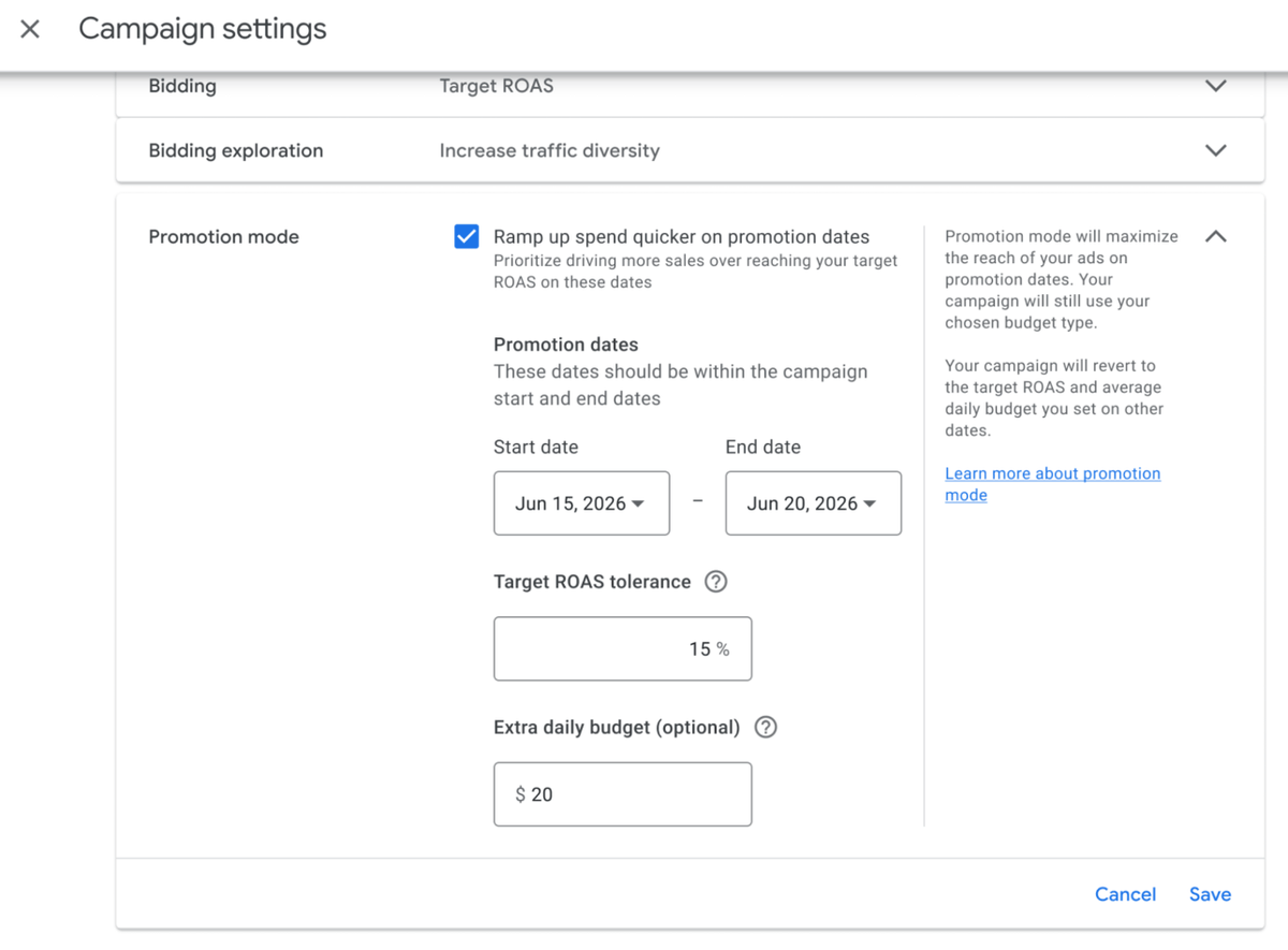 Google Ads Expands Smart Bidding, Launches Promotion Mode Beta