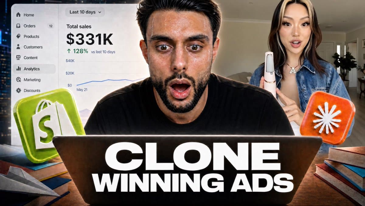 Claude AI Recreates $331K/Month Winning Ad