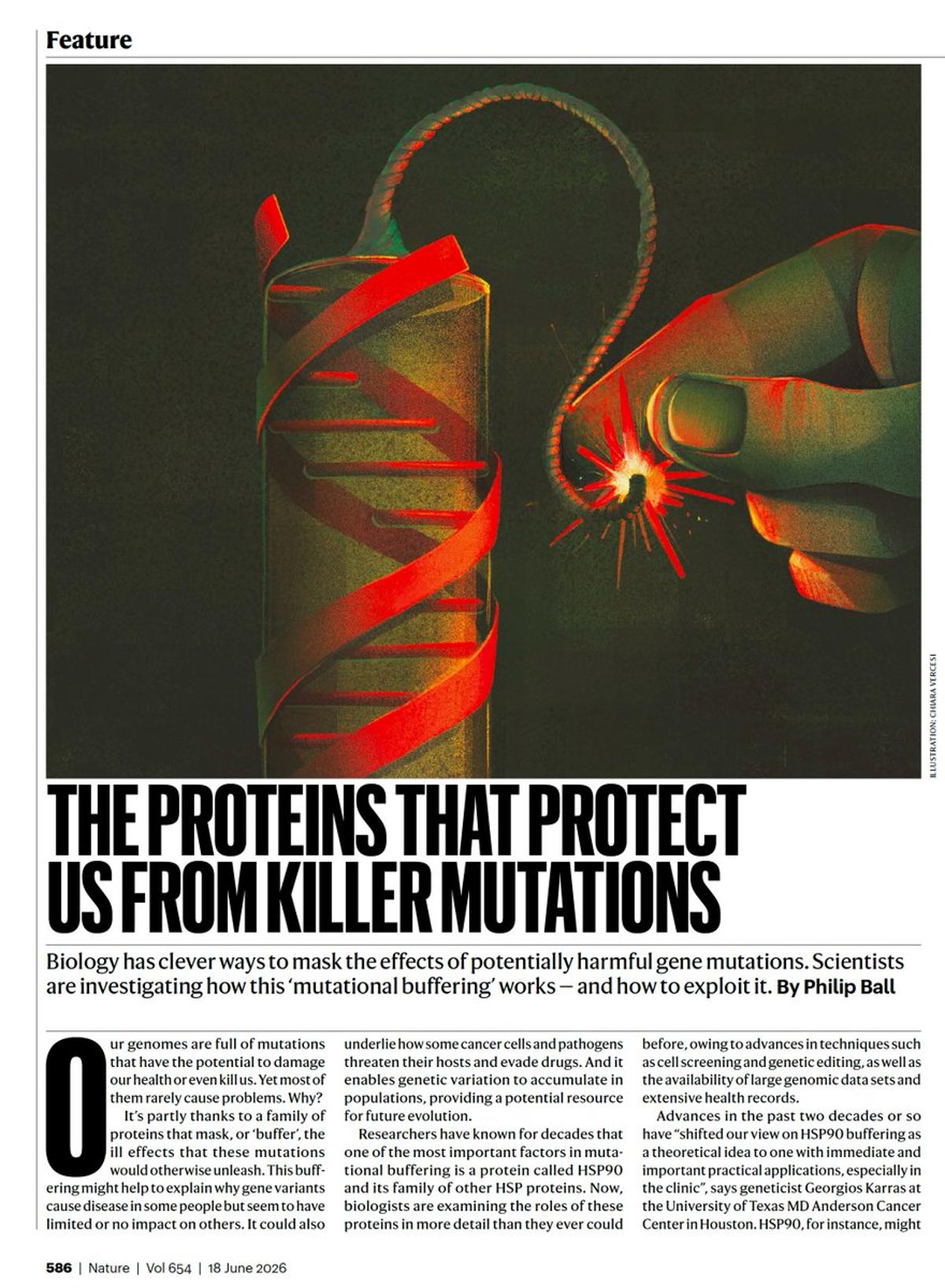 Heat Shock Proteins Buffer Mutations, Explaining Variable Disease Risk
