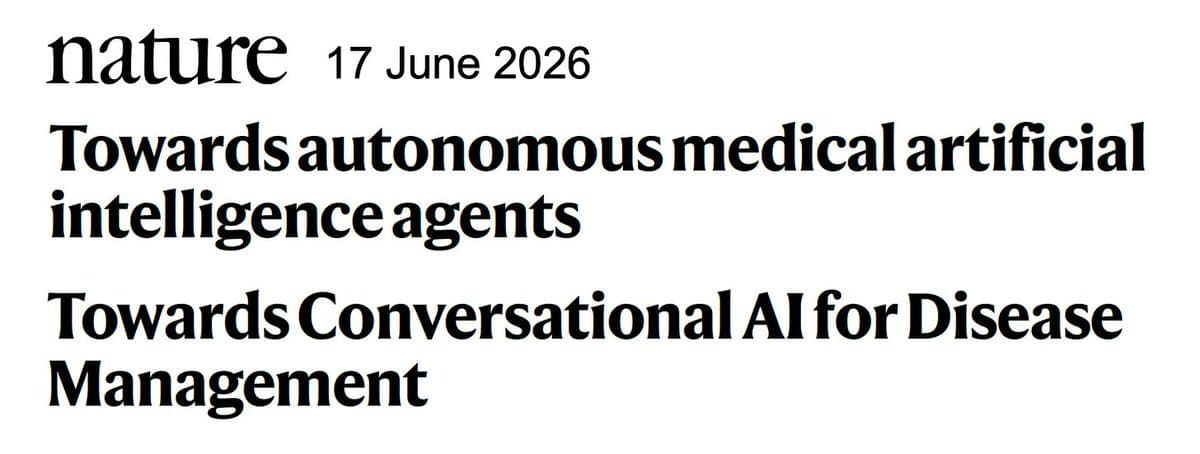 New Nature Papers Hint at AI's Expanding Medical Role