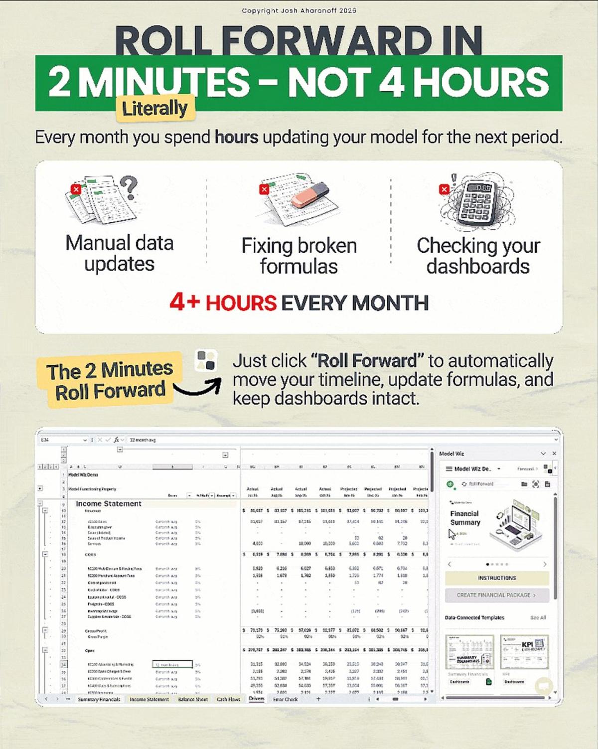 Build Resilient Models: Separate Data, Use Named Ranges