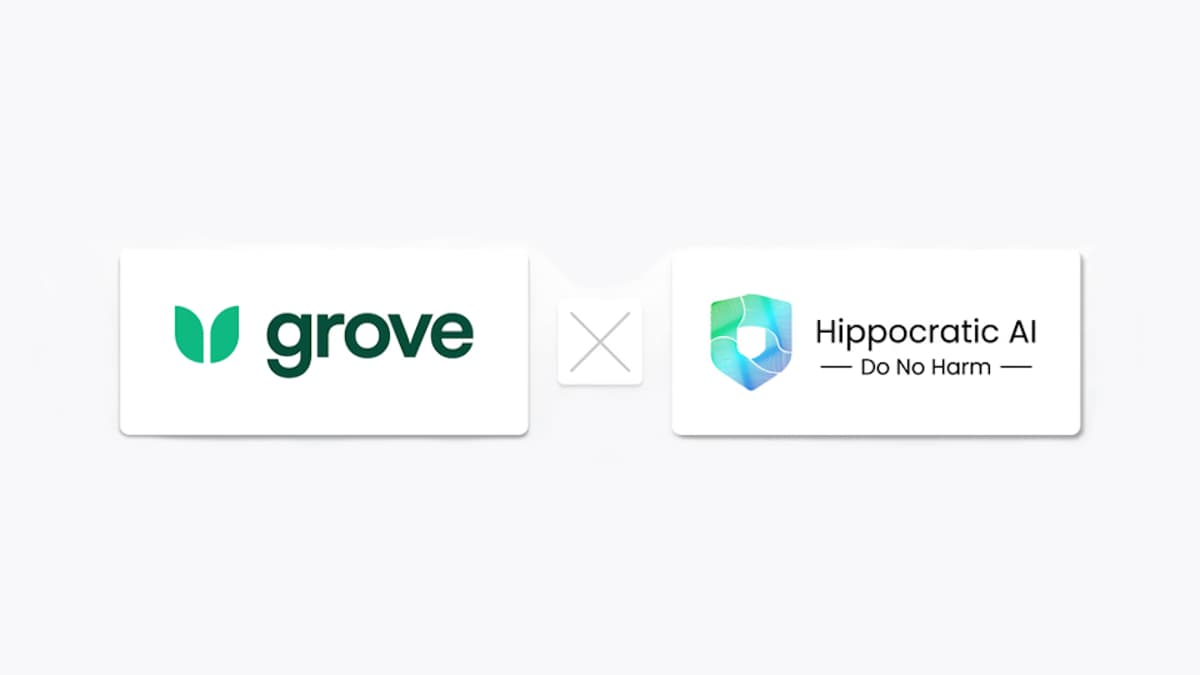 Hippocratic AI Builds in Life Sciences with Grove AI Buy