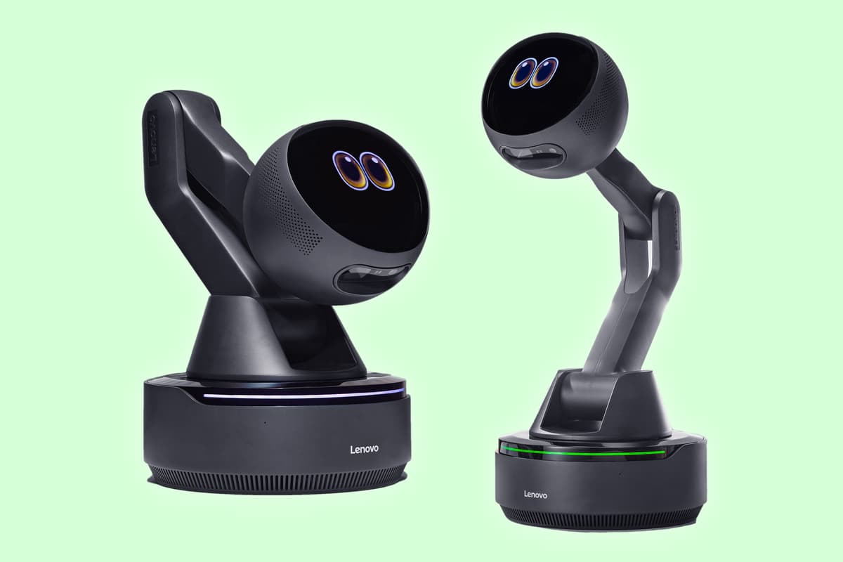 A Robot Arm with Puppy Dog Eyes Is Just One of Lenovo’s New Desktop AI Concepts