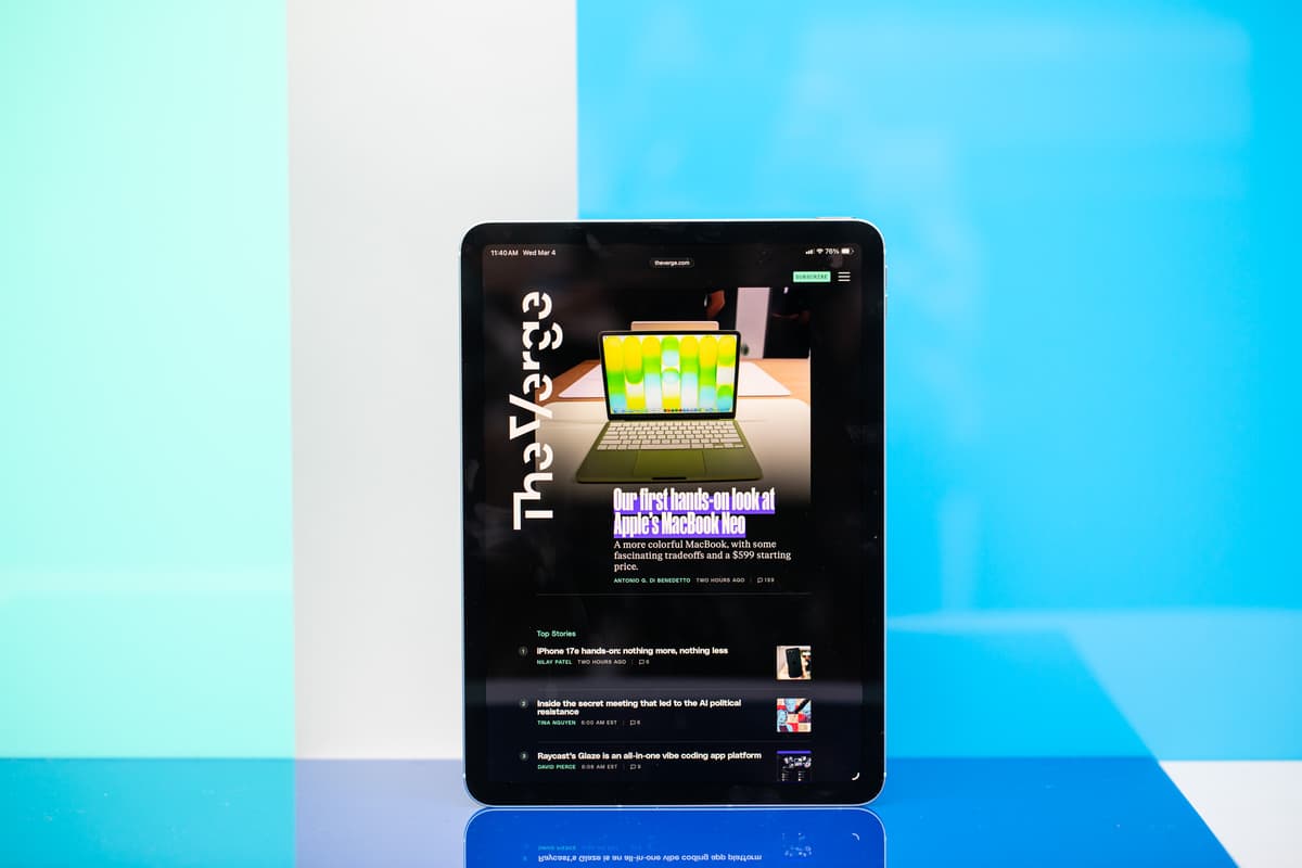Apple’s Newest iPad Air Is up to $100 Off for the First Time