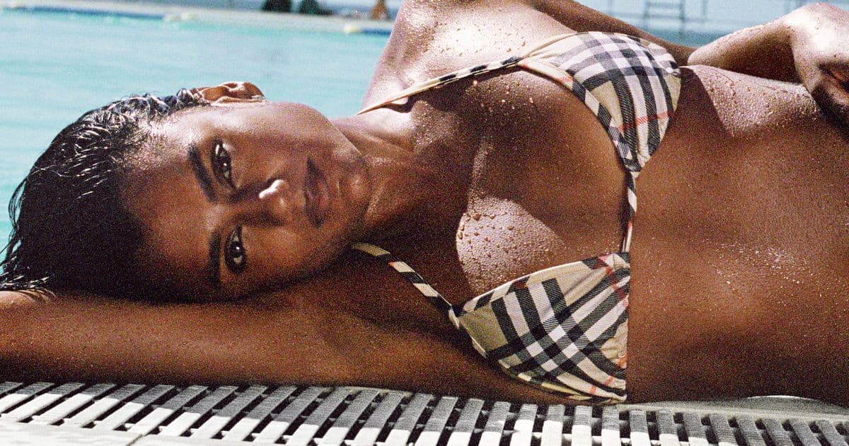 I Want to Take a Swim in Burberry