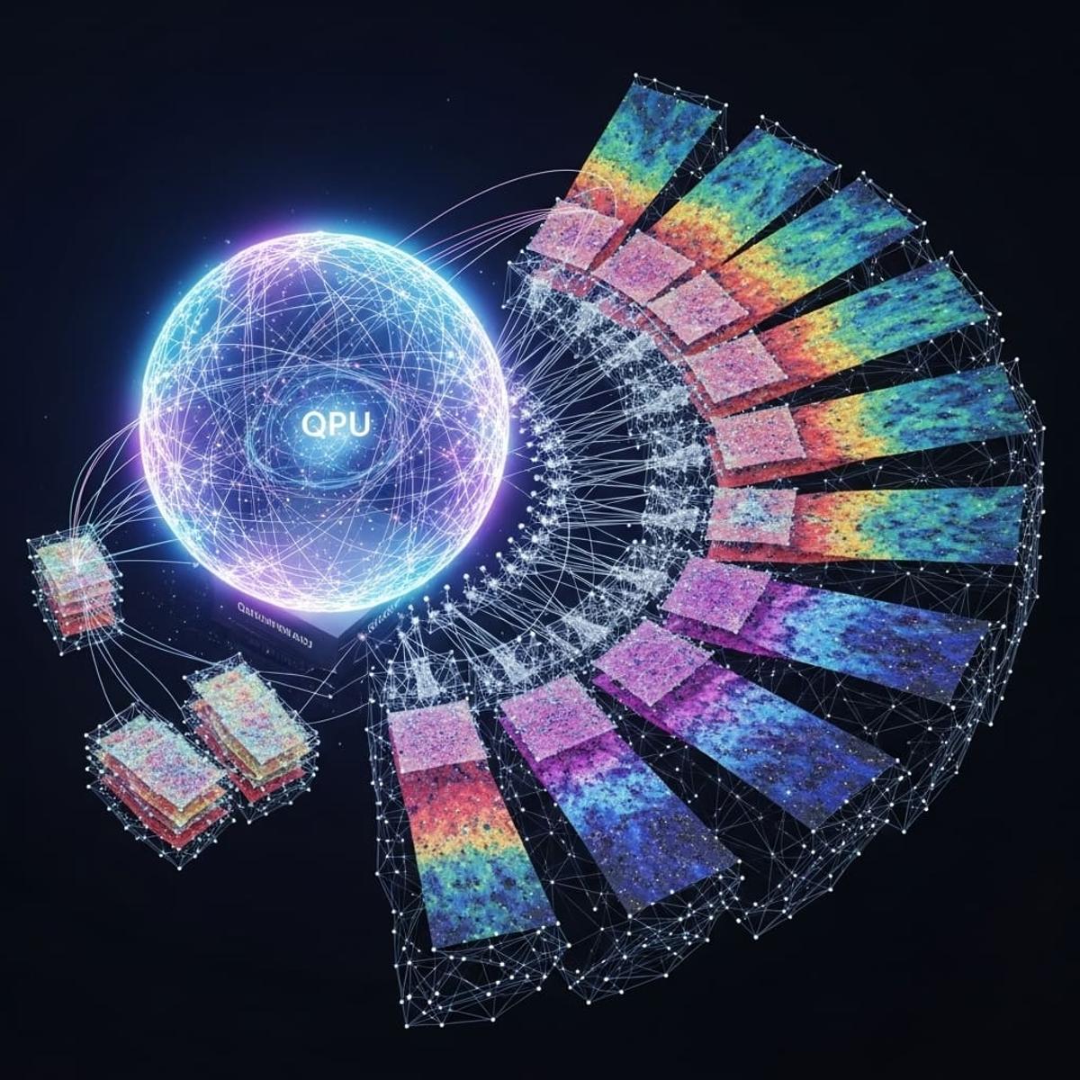 Quantum Random Features Achieve 89.3% Accuracy on Fashion-Mnist with Scalable Qubits