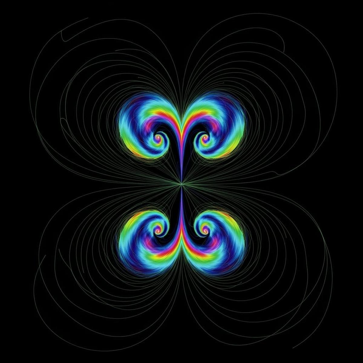 Spin-Qubit Relaxometry Detects Half-Vortex Magnetic Fluxes of ½ in Superconductors