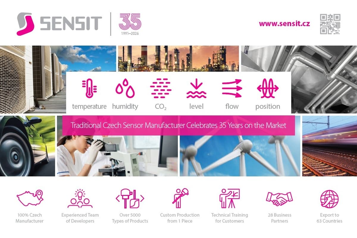 SENSIT Celebrates 35 Years: From Portable Cabins to High-End Sensors
