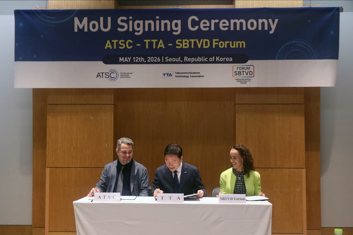 U.S., Brazilian and Korean ATSC 3.0 Leaders Sign ‘MOU’