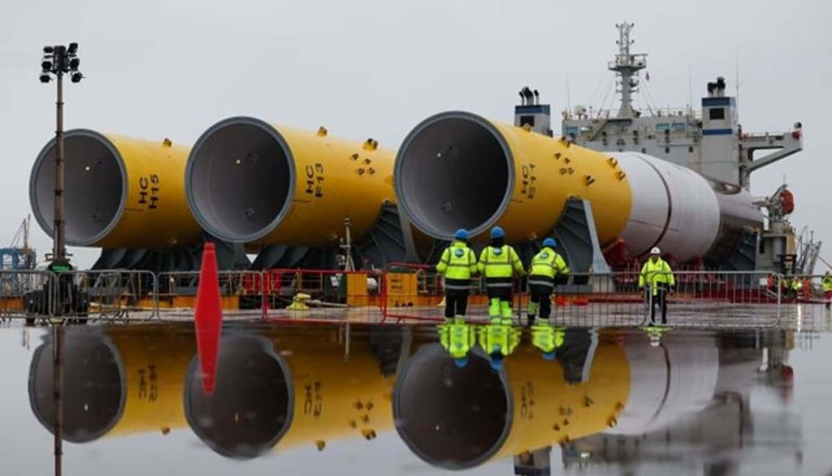 Ørsted Takes Delivery of First Hornsea 3 Monopiles