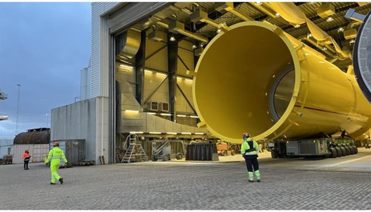 Nordlicht I Components Completed Early