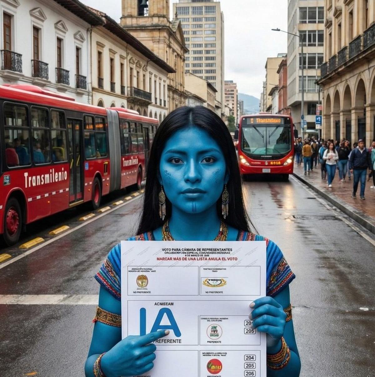 An AI Avatar Is Running to Represent Indigenous Voters in Colombia