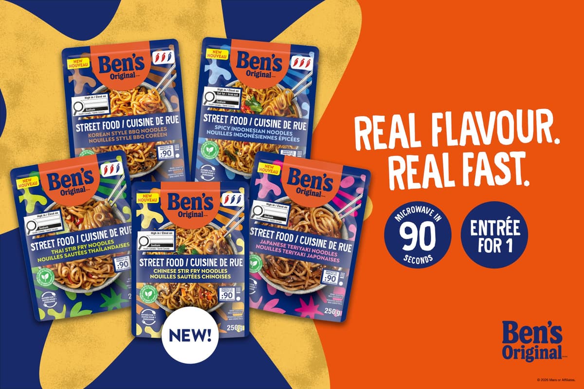 Ben’s Original Disrupts Instant Noodles Category with Launch of New Street Food Noodles