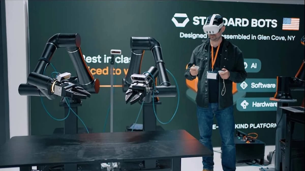 Standard Bots Selects Cognibotics’ Calibration for Next-Generation AI Cobots