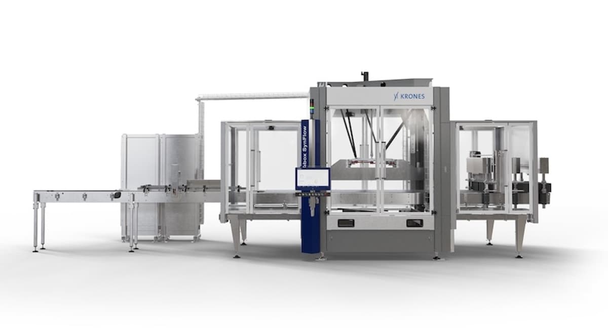 Krones Unveils ‘First-Ever’ Use of Robotics for Container Distribution
