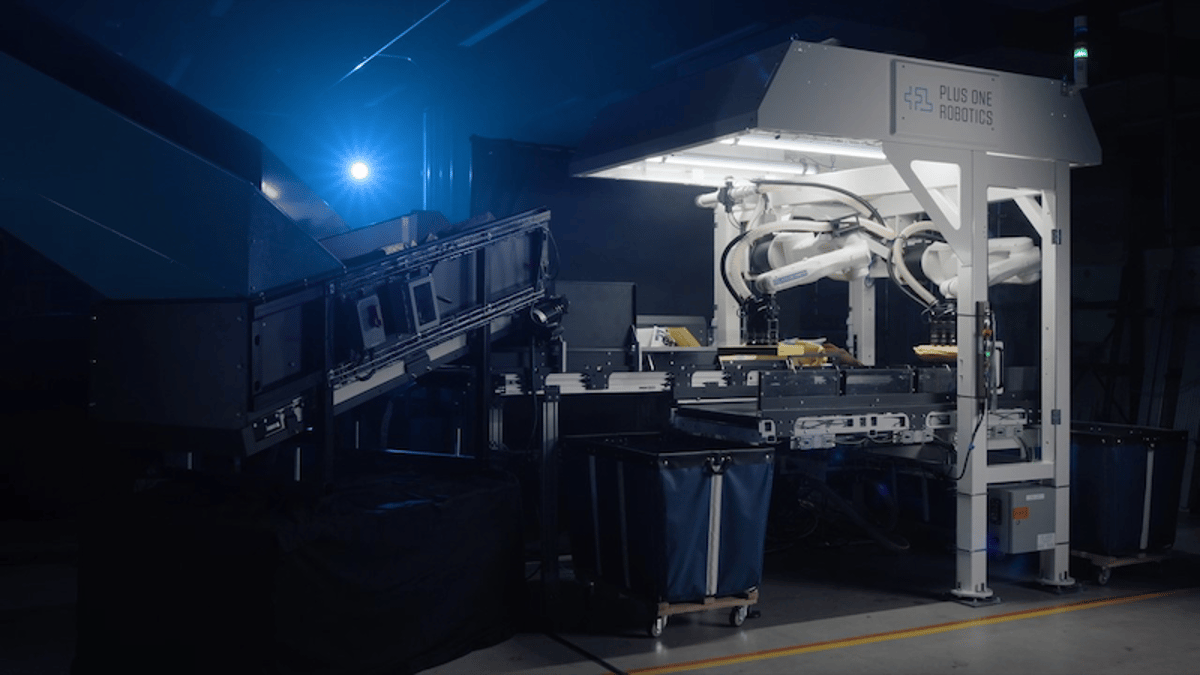 Plus One Robotics Streams Eight Hours of Live Warehouse Automation Performance