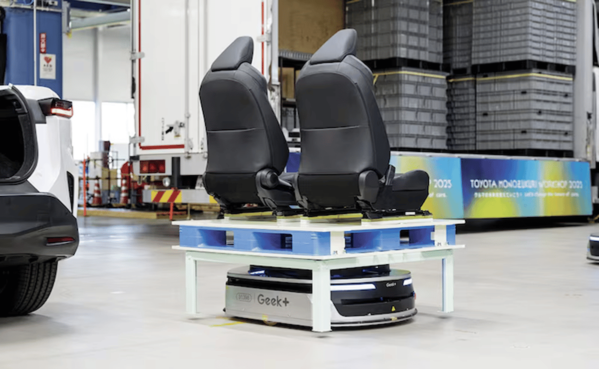Geekplus Installs More than 400 Autonomous Mobile Robots at Multiple Toyota Plants