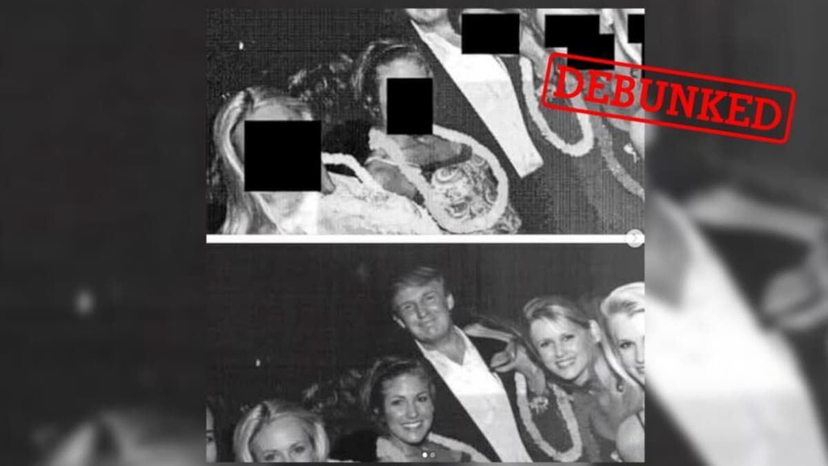 How a Real Photo of Donald Trump Linked to Jeffrey Epstein Was Doctored Using AI