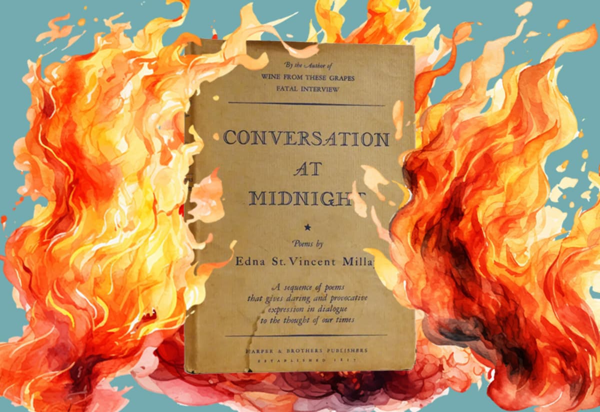 This Week in Literary History: Edna St. Vincent Millay Loses Her Manuscript in a Hotel Fire