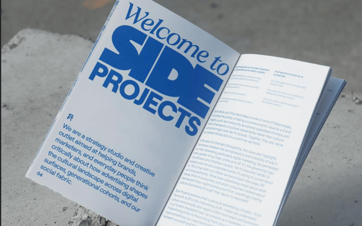 Day One Agency Debuts Side Projects To Aid Brands' Cultural Impact
