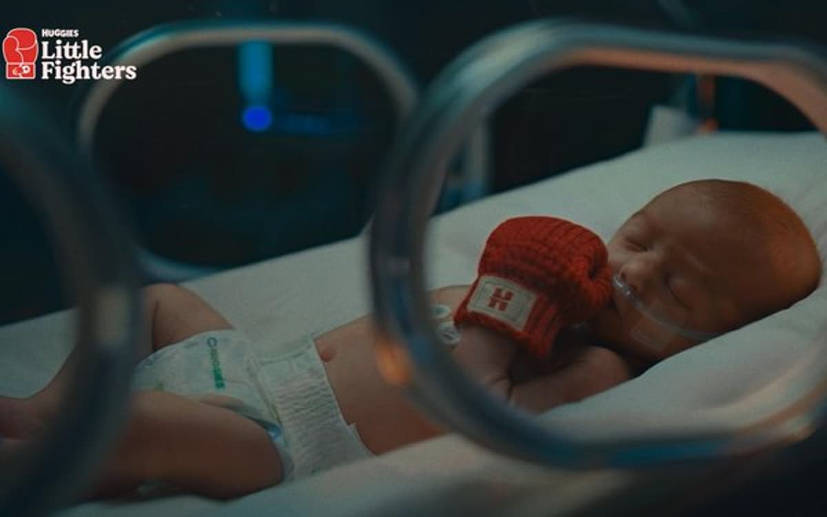 Huggies Heads To NICU With 'Natural Born Fighters'