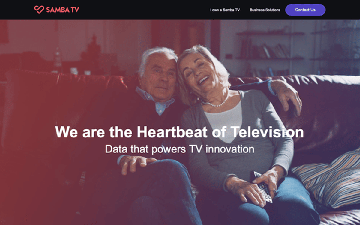 Samba TV Enters Identity Wars With Unbiased Data Engine