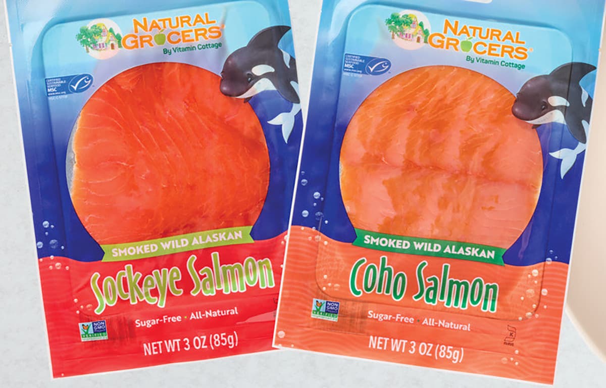Natural Grocers Launches Private-Label Smoked Salmon Amid Major Category Growth