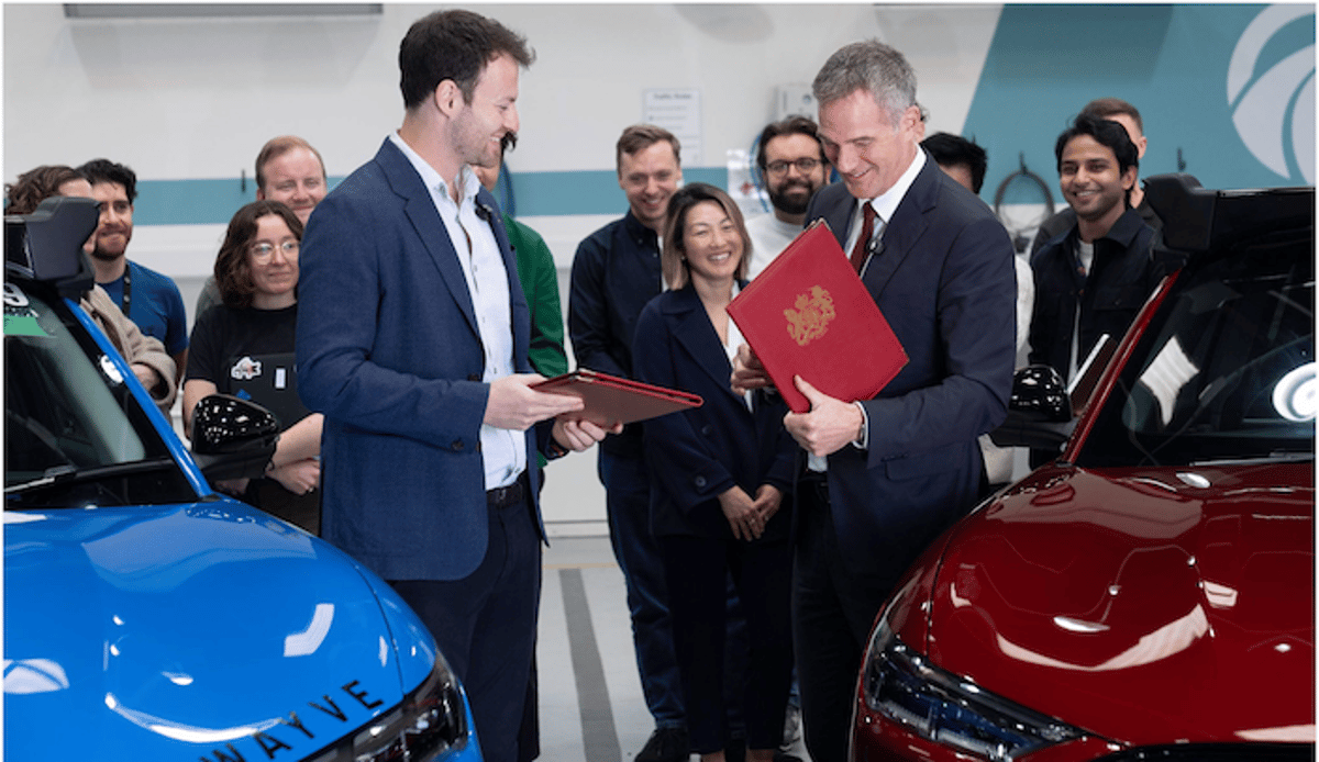 UK Government Signs Self-Driving Partnership with Wayve