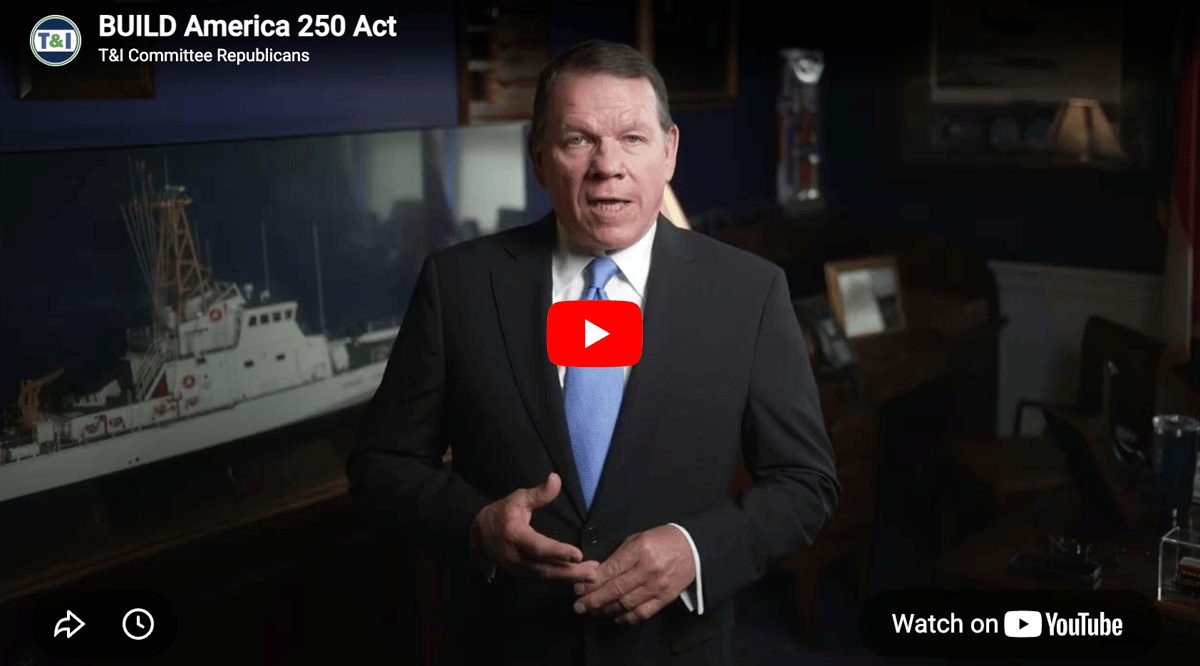 BUILD AMERICA 250 ACT: US Congress Bill Aims to Secure Long-Term Transport Funding